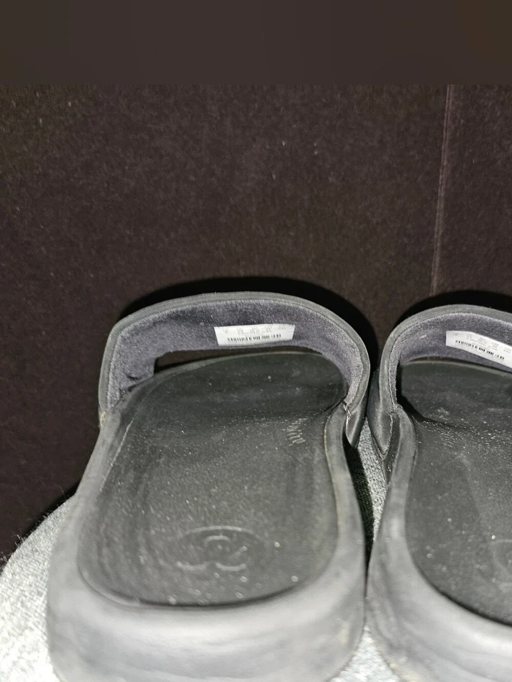 Lululemon Athletica Black RESTFEEL Slide Sandals with Wide Strap SZ 6
